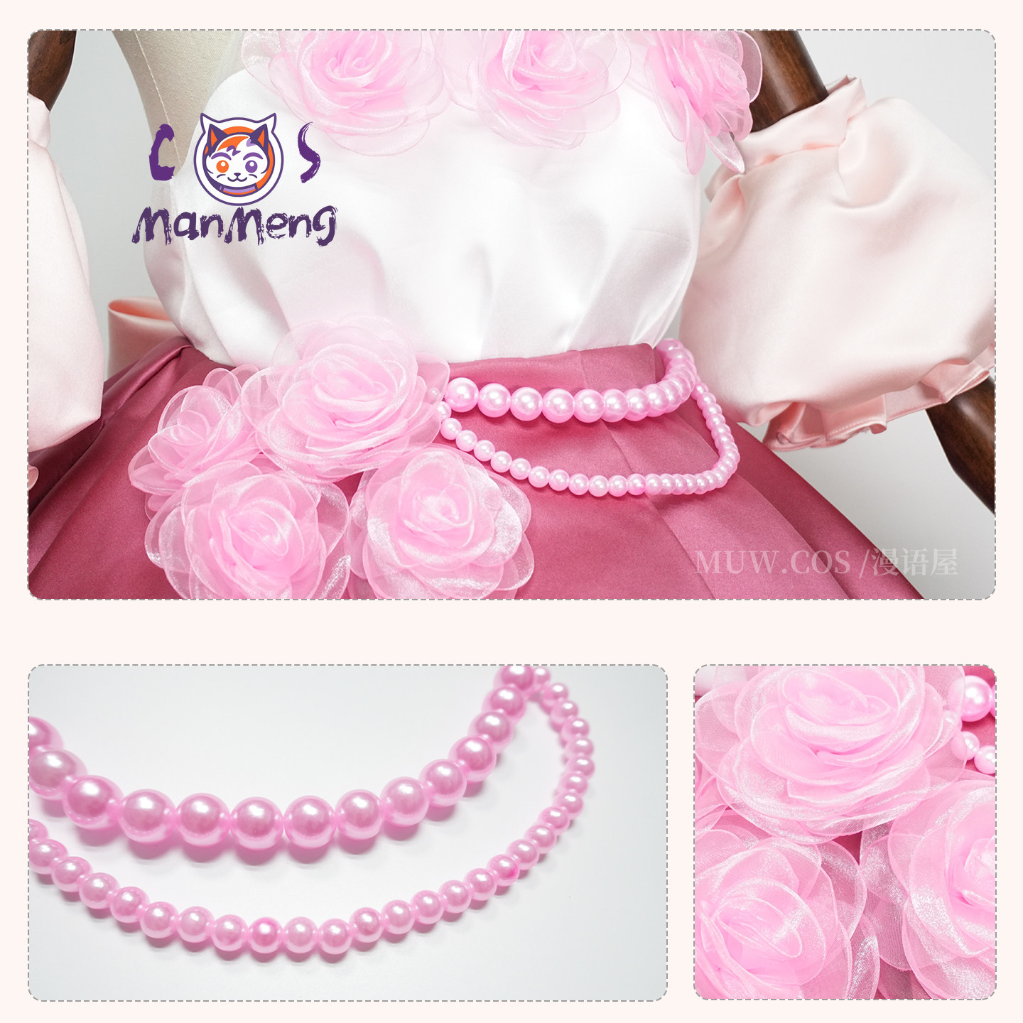 Re:Zero Rem Ram Royal Rose Jur - Women'S Accessories Clothing recensie en prijs