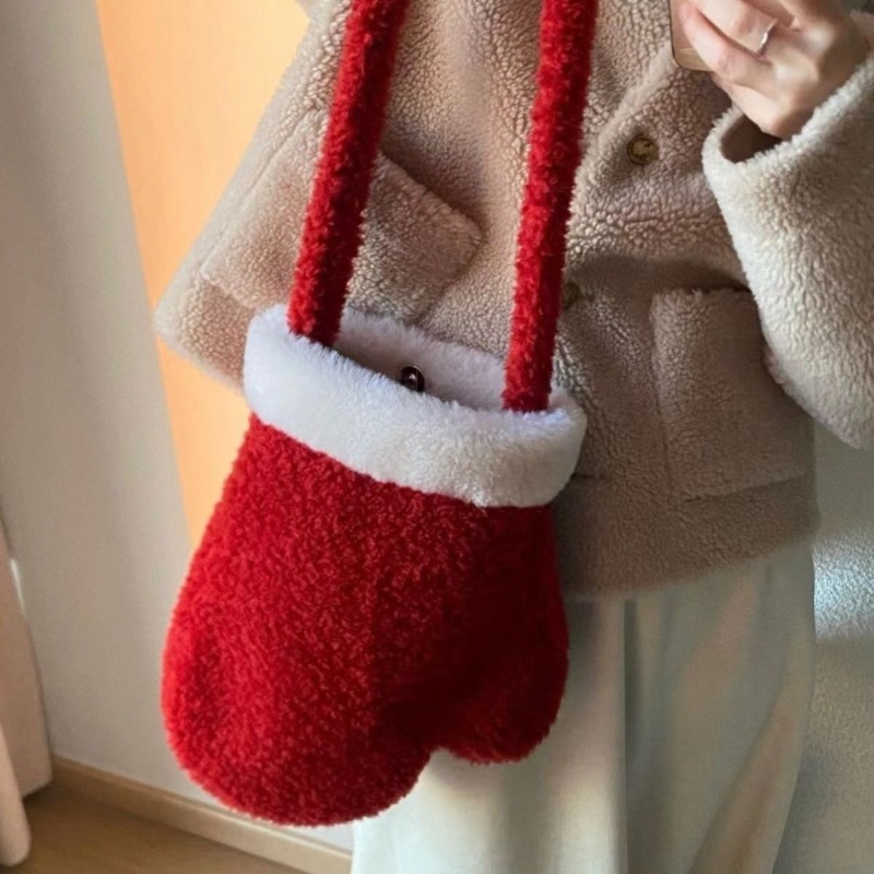 Kerst Rode Tas Cosplay Retro P - Women'S Red Accessories recensie en prijs